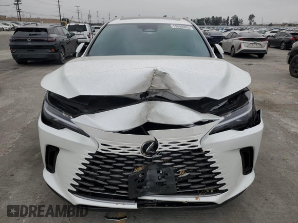 2025 Lexus RX 350h с VIN 2T2BBMCAXSC073900, выставлен на аукционе Copart как лот 59898985 с пробегом 3 409 миль миль и Списание • Salvage title. История ставок и продаж доступна на DreamBid. Изображение 5.