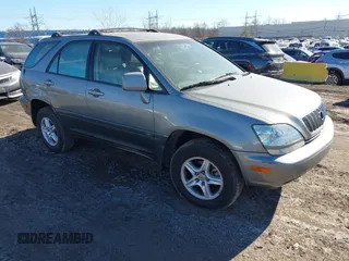 2002 Lexus RX with VIN JTJHF10U120273412, listed as a IAAI auction lot 41411189 with 159,953 mi miles. Bid and sale history available at carsss.com. Image 1.