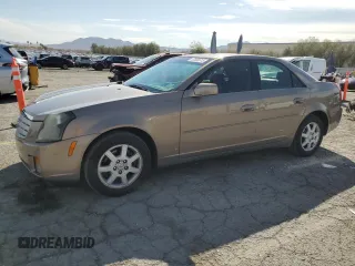 2007 Cadillac CTS with VIN 1G6DM57T970113770, listed as a Copart auction lot 47826615 with 107,279 mi miles and Salvage Title. Bid and sale history available at carsss.com. Image 1.