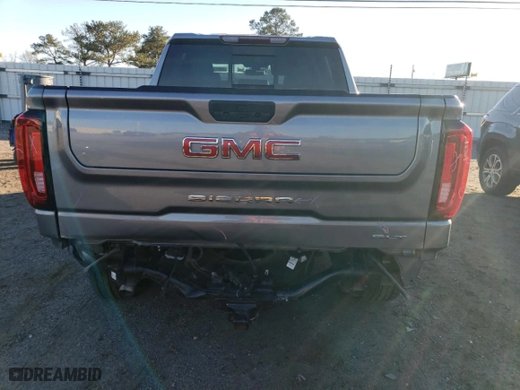 2022 GMC Sierra 1500 Limited SLT with VIN 1GTU9DET3NZ101375, listed as a Copart auction lot 80973633 with 67,471 mi miles. Bid and sale history available at carsss.com. Image 6.