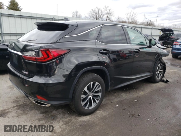 2021 Lexus RX with VIN 2T2AZMDA6MC269552, listed as a Copart auction lot 37778833 with 34,089 mi miles. Bid and sale history available at carsss.com. Image 3.