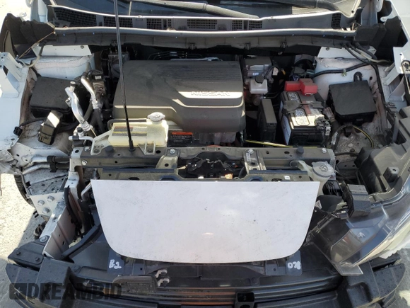2023 Nissan LEAF SV Plus with VIN 1N4CZ1CVXPC557206, listed as a Copart auction lot 46681545 with 61,179 mi miles and Salvage Title. Bid and sale history available at DreamBid. Image 12.
