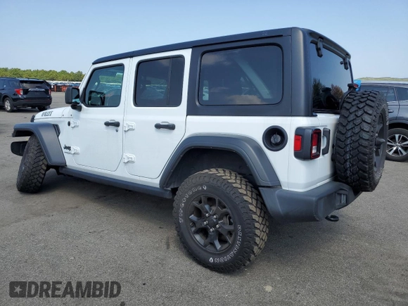 2021 Jeep Wrangler Unlimited Sport Altitude с VIN 1C4HJXDNXMW831751, выставлен на аукционе Copart как лот 68136054 с пробегом 21 232 миль миль и Списание • Salvage title. История ставок и продаж доступна на DreamBid. Изображение 2.