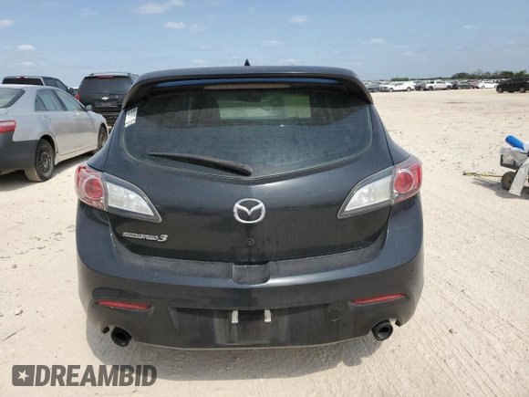 2010 Mazda 3 with VIN JM1BL1H38A1292822, listed as a Copart auction lot 52964455 with 141,008 mi miles and Salvage Title. Bid and sale history available at carsss.com. Image 6.