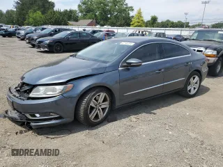 2013 Volkswagen CC Sport with VIN WVWBP7ANXDE507441, listed as a Copart auction lot 62194484 with 109,251 mi miles and Salvage Title. Bid and sale history available at carsss.com. Image 1.
