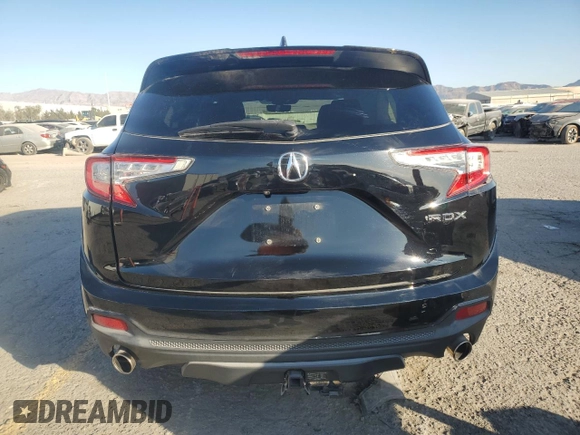 2021 Acura RDX with VIN 5J8TC1H3XML005852, listed as a Copart auction lot 42571675 with 42,923 mi miles and Salvage Title. Bid and sale history available at carsss.com. Image 6.