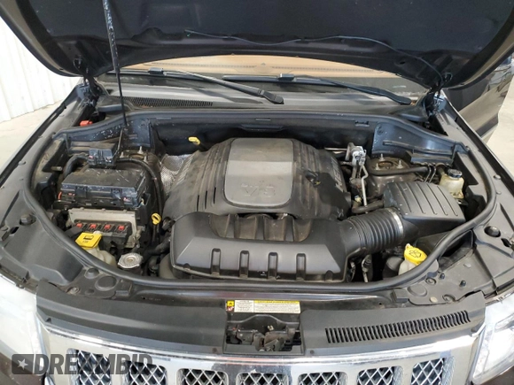 2012 Jeep Grand Cherokee Overland with VIN 1C4RJECT5CC277561, listed as a Copart auction lot 46573825 with 157,788 mi miles and Salvage Title. Bid and sale history available at carsss.com. Image 12.
