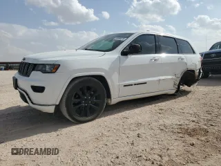2018 Jeep Grand Cherokee Altitude with VIN 1C4RJEAG2JC157137, listed as a Copart auction lot 53989075 with 162,794 mi miles and Salvage title. Bid and sale history available at DreamBid. Image 1.