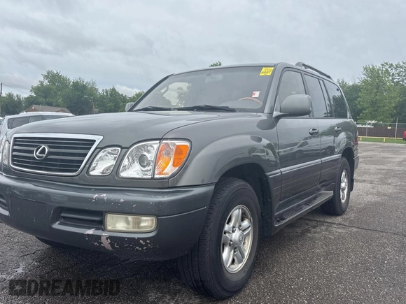2000 Lexus LX 470 with VIN JT6HT00W7Y0122954, listed as a Copart auction lot 55483755 with 262,357 mi miles and Clean Title. Bid and sale history available at carsss.com. Image 2.