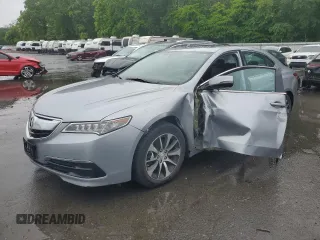2017 Acura TLX with VIN 19UUB1F33HA006904, listed as a Copart auction lot 58698005 with 83,306 mi miles and Salvage title. Bid and sale history available at DreamBid. Image 1.