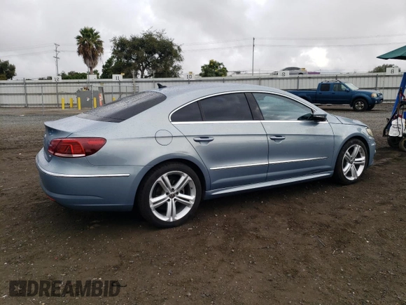 2013 Volkswagen CC R-Line with VIN WVWBP7AN1DE561937, listed as a Copart auction lot 72473774 with 93,102 mi miles and Salvage Title. Bid and sale history available at DreamBid. Image 3.