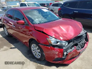 2017 Nissan Sentra S with VIN 3N1AB7AP6HY404508, listed as a IAAI auction lot 41943134 with 54,649 mi miles and . Bid and sale history available at carsss.com. Image 1.
