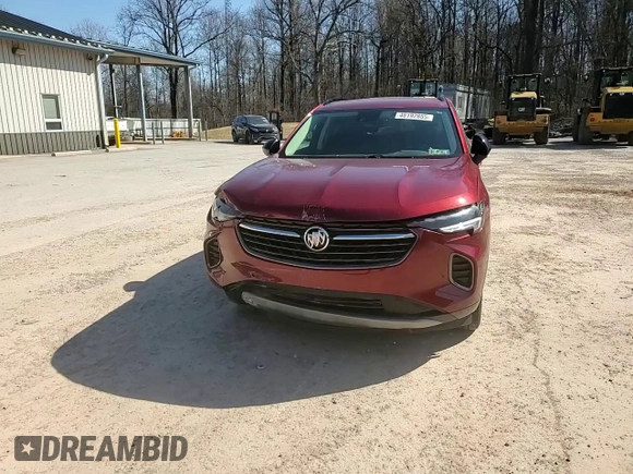 2021 Buick Envision Preferred with VIN LRBFZMR45MD056722, listed as a Copart auction lot 48192855 with 50,905 mi miles and Salvage Title. Bid and sale history available at carsss.com. Image 14.