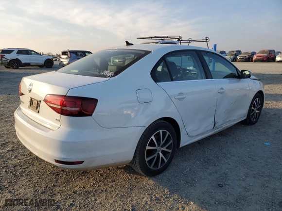 2017 Volkswagen Jetta 1.4T SE with VIN 3VWDB7AJ1HM406922, listed as a Copart auction lot 42992405 with 73,168 mi miles and Salvage Title. Bid and sale history available at carsss.com. Image 3.