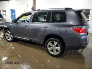 2012 Toyota Highlander Limited with VIN 5TDDK3EH6CS151700, listed as a Copart auction lot 62163965 with 248,662 mi miles and Salvage title. Bid and sale history available at DreamBid. Image 2.