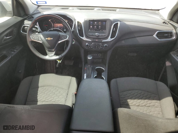 2021 Chevrolet Equinox LT with VIN 3GNAXKEV4MS154734, listed as a Copart auction lot 49855635 with 43,728 mi miles and Salvage Title. Bid and sale history available at carsss.com. Image 8.