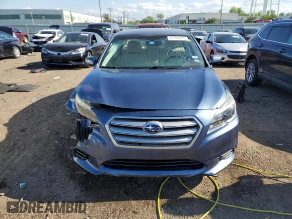 2017 Subaru Legacy Premium with VIN 4S3BNAC69H3056996, listed as a Copart auction lot 57795095 with 96,626 mi miles and Salvage title. Bid and sale history available at DreamBid. Image 5.
