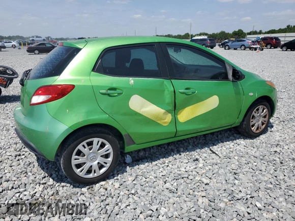2012 Mazda 2 Sport with VIN JM1DE1KY5C0147852, listed as a Copart auction lot 54372395 with 127,188 mi miles and Clean Title. Bid and sale history available at carsss.com. Image 3.