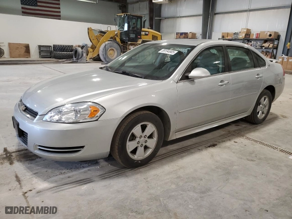 2009 Chevrolet Impala 3.5L LT with VIN 2G1WT57N191176002, listed as a Copart auction lot 89194905 with 104,232 mi miles and Clean Title. Bid and sale history available at carsss.com. Image 1.