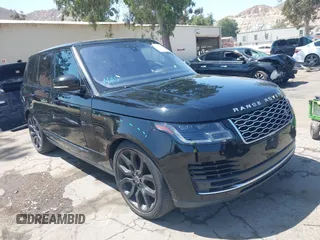 2019 Land Rover Range Rover with VIN SALGS2RE3KA525210, listed as a IAAI auction lot 42525553 with 68,205 mi miles and . Bid and sale history available at DreamBid. Image 1.