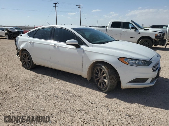 2017 Ford Fusion SE with VIN 3FA6P0H74HR163002, listed as a Copart auction lot 55080005 with 145,006 mi miles and Salvage title. Bid and sale history available at DreamBid. Image 4.