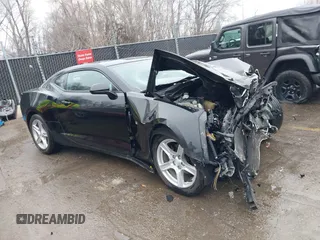 2017 Chevrolet Camaro 1LT with VIN 1G1FB1RSXH0192238, listed as a IAAI auction lot 41157845 with 1 mi miles. Bid and sale history available at carsss.com. Image 1.