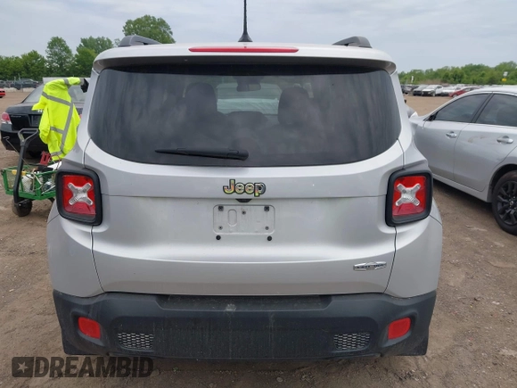 2017 Jeep Renegade Latitude with VIN ZACCJABB6HPF83565, listed as a IAAI auction lot 42289470 with 47,708 mi miles and . Bid and sale history available at DreamBid. Image 16.