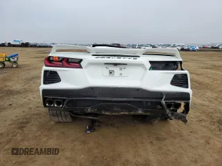 2021 Chevrolet Corvette 3LT z VIN 1G1YC2D48M5102649, wystawiony jako Copart lot #45245515 z przebiegiem Nie podano mil oraz Szkoda całkowita • Salvage title. Historia ofert i sprzedaży dostępna na DreamBid. Obrazek 6.
