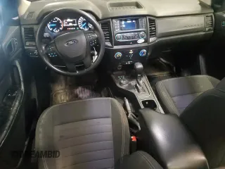 2019 Ford Ranger XL with VIN 1FTER1FH7KLA85645, listed as a Copart auction lot 43757345 with 46,669 mi miles and Salvage Title. Bid and sale history available at DreamBid. Image 8.