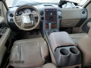 2006 Ford F-150 XLT with VIN 1FTPW12V16KD70138, listed as a Copart auction lot 61302585 with 226,024 mi miles and Salvage title. Bid and sale history available at DreamBid. Image 8.