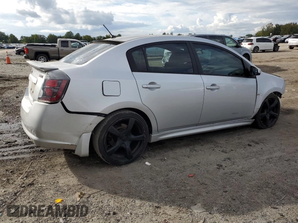 2012 Nissan Sentra SE-R with VIN 3N1BB6AP2CL648581, listed as a Copart auction lot 72445204 with 157,783 mi miles and Salvage Title. Bid and sale history available at DreamBid. Image 3.