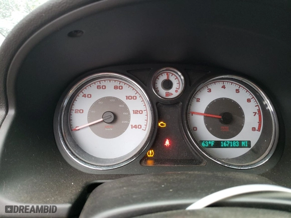 2009 Pontiac G5 with VIN 1G2AS18H297143913, listed as a Copart auction lot 72725964 with 167,183 mi miles and Salvage Title. Bid and sale history available at carsss.com. Image 9.