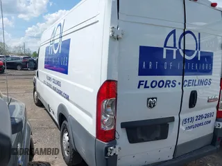 2016 Ram ProMaster Cargo with VIN 3C6URVJG5GE134219, listed as a IAAI auction lot 42094886 with 124,609 mi miles and . Bid and sale history available at DreamBid. Image 3.