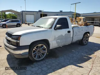 2003 Chevrolet Silverado 1500 Work Truck with VIN 1GCEC14X45Z194724, listed as a Copart auction lot 64786374 with 0 mi miles and Salvage Title. Bid and sale history available at carsss.com. Image 1.