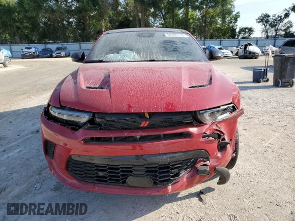 2024 Dodge Hornet GT Plus with VIN ZACNDFAN5R3A37633, listed as a Copart auction lot 58365115 with 9,037 mi miles and Non repairable. Bid and sale history available at DreamBid. Image 5.