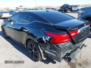 2018 Nissan Maxima SL with VIN 1N4AA6AP5JC369619, listed as a IAAI auction lot 42045980 with 88,184 mi miles and . Bid and sale history available at DreamBid. Image 3.