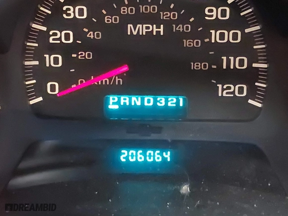 2005 Chevrolet TrailBlazer LS with VIN 1GNET16SX56147062, listed as a IAAI auction lot 41872738 with 206,064 mi miles. Bid and sale history available at carsss.com. Image 7.