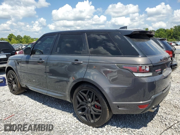 2017 Land Rover Range Rover Sport Autobiography z VIN SALWV2FE1HA132810, wystawiony jako Copart lot #64184915 z przebiegiem 123 649 mil mil oraz Szkoda całkowita • Salvage title. Historia ofert i sprzedaży dostępna na DreamBid. Obrazek 2.