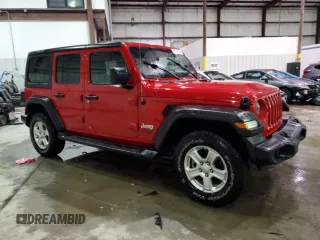 2019 Jeep Wrangler Unlimited Sport S with VIN 1C4HJXDN3KW683245, listed as a Copart auction lot 45749265 with 44,152 mi miles and Salvage Title. Bid and sale history available at carsss.com. Image 4.