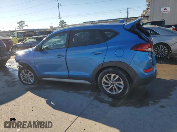 2018 Hyundai Tucson SEL with VIN KM8J3CA43JU600368, listed as a Copart auction lot 46899675 with 100,816 mi miles and Salvage Title. Bid and sale history available at carsss.com. Image 2.