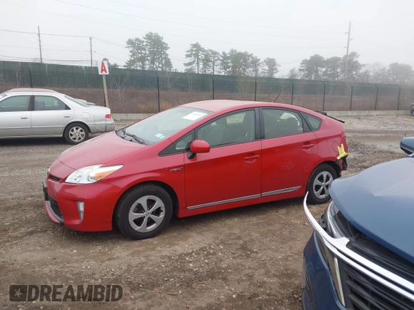 2015 Toyota Prius Four with VIN JTDKN3DU8F0456197, listed as a IAAI auction lot 41884023 with 8,510 mi miles. Bid and sale history available at carsss.com. Image 14.