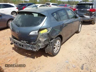 2013 Mazda 3 i Touring with VIN JM1BL1L78D1767349, listed as a IAAI auction lot 41967275 with 168,626 mi miles and . Bid and sale history available at carsss.com. Image 4.