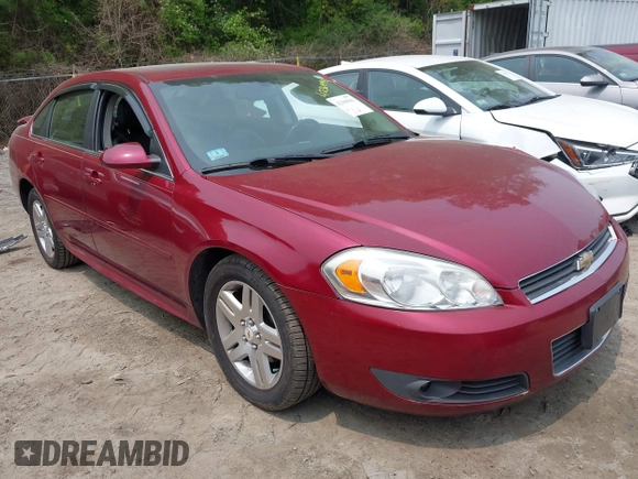 2011 Chevrolet Impala LT Fleet with VIN 2G1WG5EK2B1274359, listed as a IAAI auction lot 42369941 with 123,038 mi miles and . Bid and sale history available at DreamBid. Image 1.