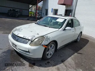 2004 Infiniti G35 w/Leather with VIN JNKCV51E84M616564, listed as a IAAI auction lot 42239573 with 263,105 mi miles and . Bid and sale history available at DreamBid. Image 2.