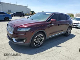 2019 Lincoln Nautilus Reserve z VIN 2LMPJ6LP4KBL23220, wystawiony jako Copart lot #56750825 z przebiegiem 51 829 mil mil oraz Szkoda całkowita • Salvage title. Historia ofert i sprzedaży dostępna na DreamBid. Obrazek 1.