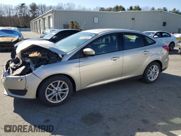 2018 Ford Focus SE with VIN 1FADP3F23JL219189, listed as a Copart auction lot 52209335 with 101,180 mi miles and Salvage title. Bid and sale history available at DreamBid. Image 1.