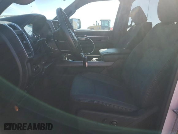 2022 Ram 1500 Big Horn with VIN 1C6SRFFT5NN116671, listed as a Copart auction lot 51690775 with 30,317 mi miles and Salvage Title. Bid and sale history available at carsss.com. Image 7.