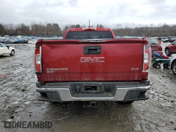 2017 GMC Canyon 4WD All Terrain w/Cloth with VIN 1GTH6CEN1H1284154, listed as a Copart auction lot 45277515 with 69,854 mi miles and Salvage Title. Bid and sale history available at carsss.com. Image 6.