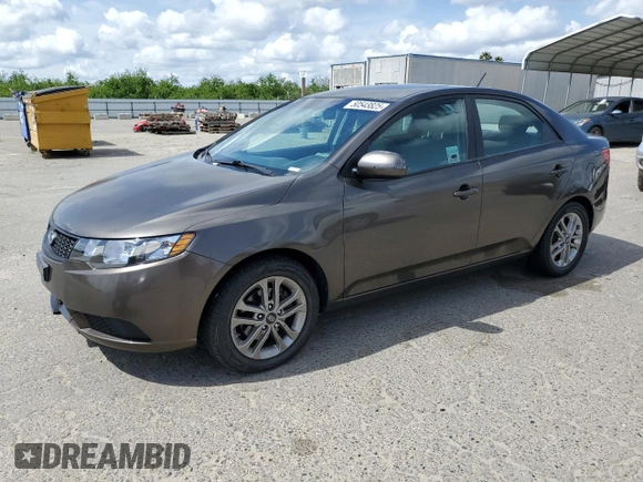2012 Kia Forte EX with VIN KNAFU4A26C5555478, listed as a Copart auction lot 50543825 with 274,583 mi miles and Clean Title. Bid and sale history available at carsss.com. Image 1.