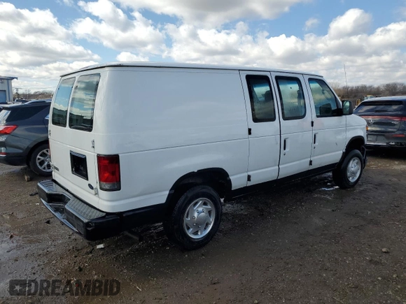 2009 Ford Econoline Cargo Commercial with VIN 1FTNE14W39DA74322, listed as a Copart auction lot 49323705 with 300,811 mi miles and Salvage Title. Bid and sale history available at DreamBid. Image 3.